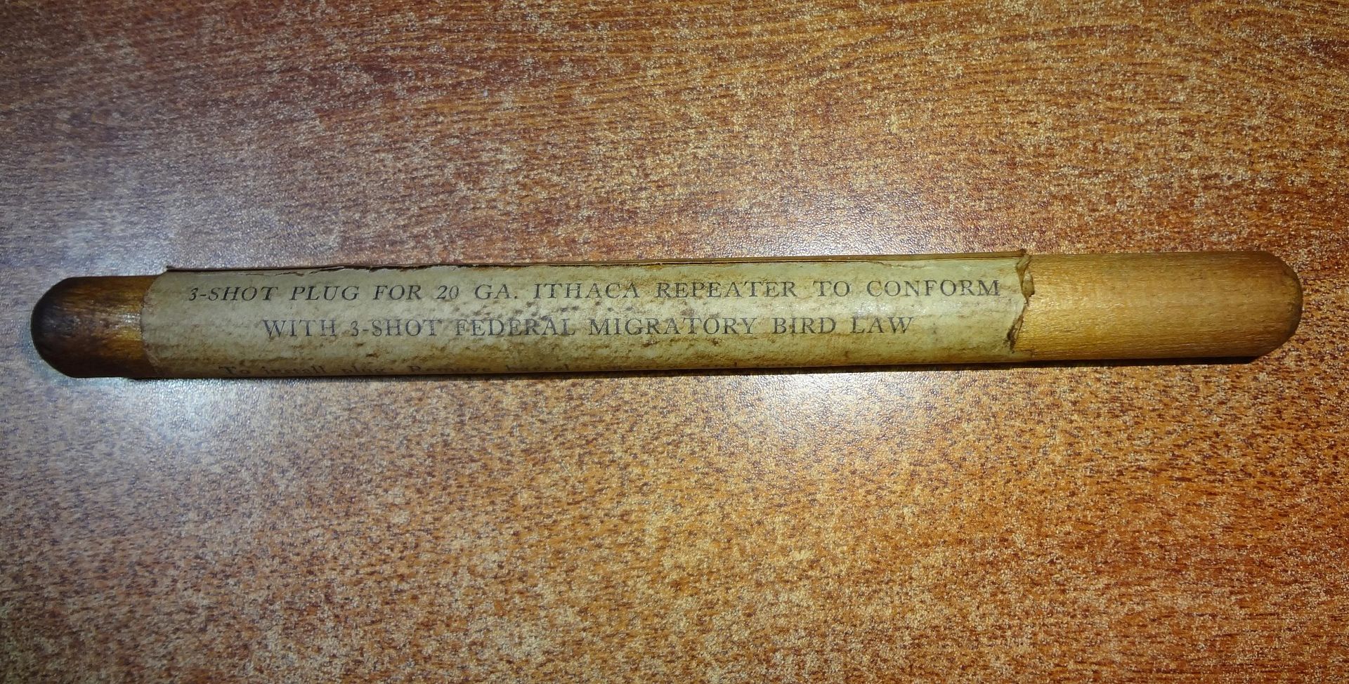 Model 37 3 shot plugs. Shotgun Forum